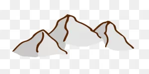Mountain Range Peak - Free Vector Graphic On ClipartFlare