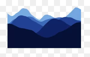 Mountain Silhouette Clipart Clip Art - Transparent Mountain Range ClipartFlare.com 