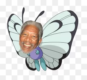 Download Hd And Morgan Freeman - Pokemon Butterfree Outline ClipartFlare.com 