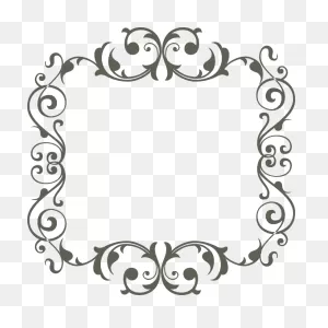 Moldura Arabesco Dourada Png Clipart - Full Size Clipart (#389821 ClipartFlare.com 
