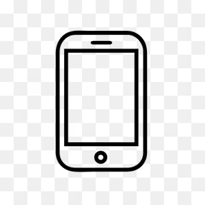 Mobile Phone Multimedia Phone Smartphone Icon - Free Multimedia Line