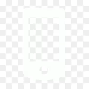 White Mobile Phone 8 Icon - Free White Mobile Phone Icons