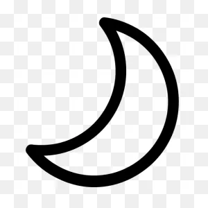 Half, Moon Free Icon Of Icon Works