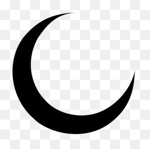 Moon Icon, Moon Outline, Moon Logo