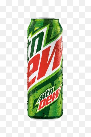 Mountain Dew Large Can Transparent Png - Stickpng