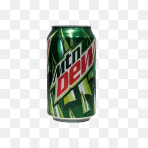 Mountain Dew Green Can Transparent Png - Stickpng