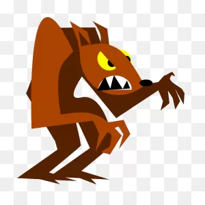 Free Photo Monster Teeth Werewolf Halloween Brown Eyes Wolf - Max ClipartFlare.com 