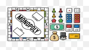 Monopoly Vectors - Blank Monopoly Board Template - (700X490) Png ClipartFlare.com 