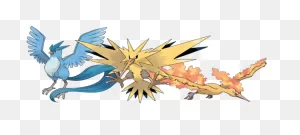 Mega Pokemon Starters Vs Legendary Bird Trio - Battles - Comic Vine
