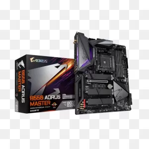Gigabyte Amd B550 Aorus Motherboard With Direct 16 Phases Digital Vrm