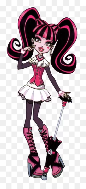 Basic Draculaura By Figyalova - Monster High Jackie Laura ClipartFlare.com 