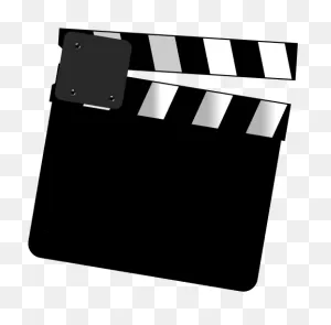 Movie Clapper Board Clipart - Full Size Clipart (#726771) - ClipartFlare
