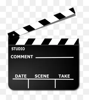 Movie Clapper - ClipartFlare