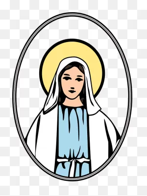 Virgin Married Mary - Free Vector Graphic On ClipartFlare
