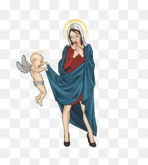 Virgin Mary By Orr-Malus On 