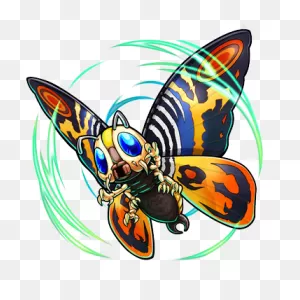 Mothra | Monster Strike Wiki | ClipartFlare