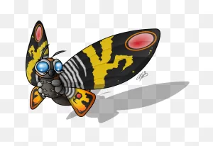 Mothra Clipart - ClipartFlare