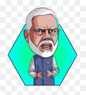 Download Narendra Modi Stickers Messages Sticker-2 - Modi Stickers ClipartFlare.com 