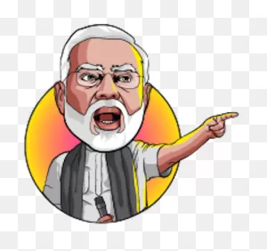 Narendra Modi Clipart - Modi Animated - Png Download - Full Size ClipartFlare.com 