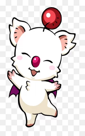 Cute Moogle By Negocio-Plz On 