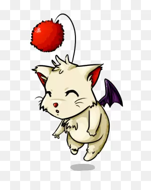 Moogle Full Colored By Heyiamsparks On 