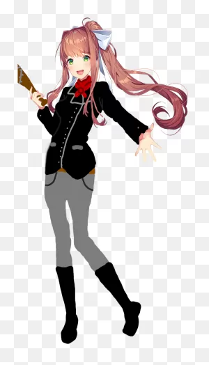 Emo Monika (Since Someone Asked For It) : R/ddlc