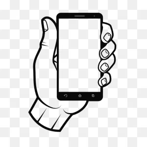 Mobile Phone In Hand (#2) | Free PNG-WebP