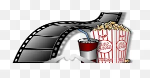 Movie Clipart With Popcorn, Drink, Glasses, Film - Cinema Images ClipartFlare.com 