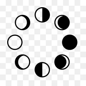 Moon, Moon Phases, Meteorology, Nature, Full Moon, Astronomy Icon