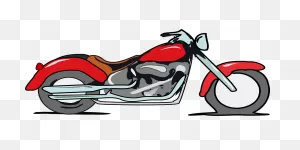 Motorcycle Red Motorbike - Free Vector Graphic On ClipartFlare