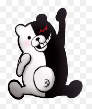 Download Danganronpa 1 Monokuma Sitting Sprite 01 - Danganronpa ClipartFlare.com 