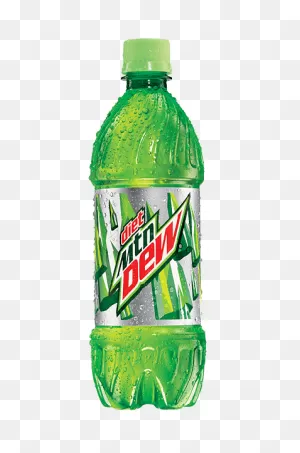 Mountain Dew Large Can Transparent Png - Stickpng