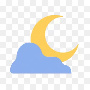 Cloudy, Lunar, Moon, Moonlight, Nature, Night, Sky Icon - Download ClipartFlare.com 