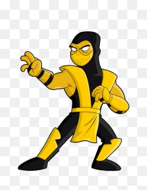 Mortal-Kombat-Scorpion-1 By Elnenecool On 