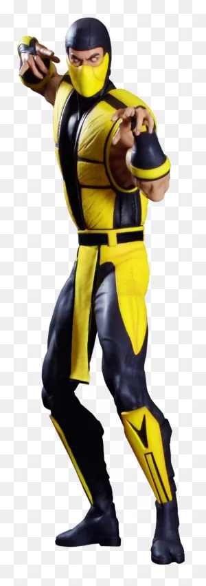 Mortal Kombat Scorpion Quarter Scale Statue By Pcs
