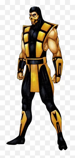 Scorpion Clipart Mortal Kombat - Ultimate Mortal Kombat 3 Scorpion ClipartFlare.com 