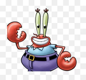 Mr. Krabs From Spongebob Squarepants | Cartoon | Nick ClipartFlare.com