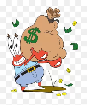 Mr Krabs Gettin (Psd) | Official Psds
