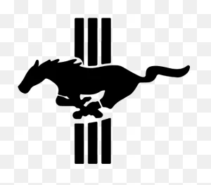 Download Ford Mustang Emblem Sticker - Ford Mustang Logo - Full ClipartFlare.com 