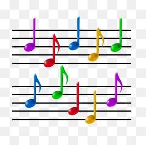 Picture - Music Symbols Clip Art - (1100X666) Png Clipart Download