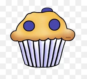 5  Muffin Clipart - Preview : Blueberry Muffin | ClipartFlare