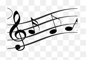 Drawn Music Notes Transparent Background - Music Notes On Staff ClipartFlare.com 