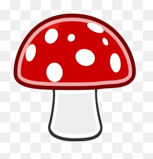 Mushroom Clipart Transparent Background 2 - ClipartFlare
