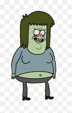 Check Out This Transparent Regular Show Muscle Man Png Image