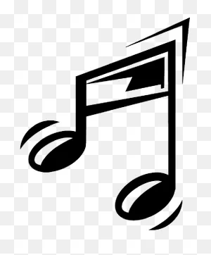 Sign, Black, Music, Note, Outline, Symbol, Silhouette - Music Note ClipartFlare.com 