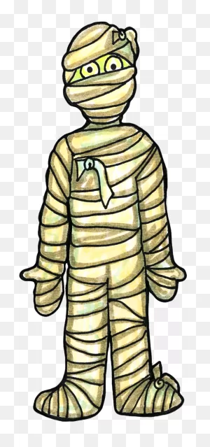 Halloween Mummy Clipart 6