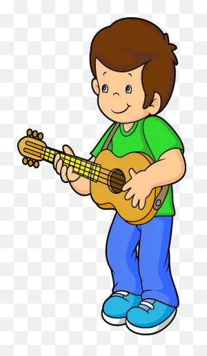 Kid Musician Guitar - Free Image On ClipartFlare