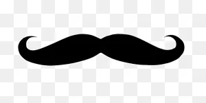 Download Hd Mascara 01 - Mustache Clipart Transparent Png Image ClipartFlare.com 