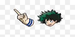 My Hero Academia Izuku Midoriya Cursor – Custom Cursor