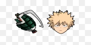 My Hero Academia Katsuki Bakugo Cursor – Custom Cursor